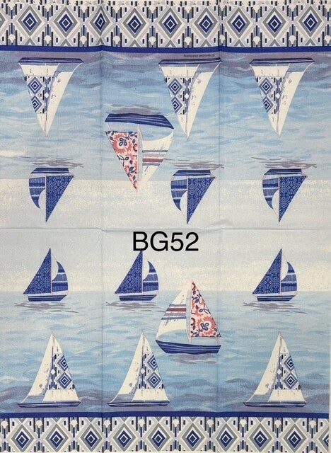 Beach (BG52) - Sailboats