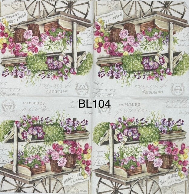 Flowers (BL104) - Flower Cart