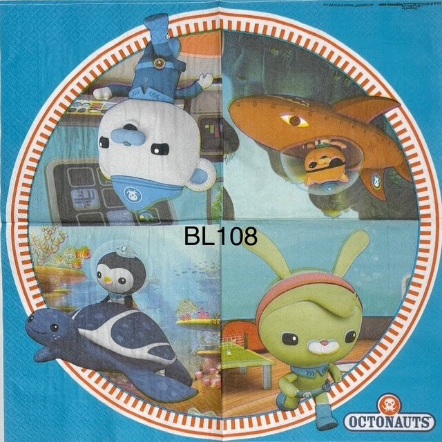 Cartoons (BL108) - Octonauts