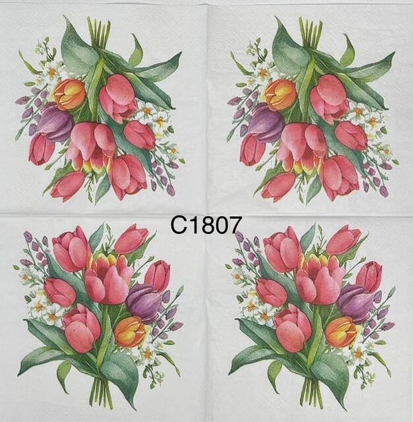 Flowers (C1807) - Tulips Bouquet