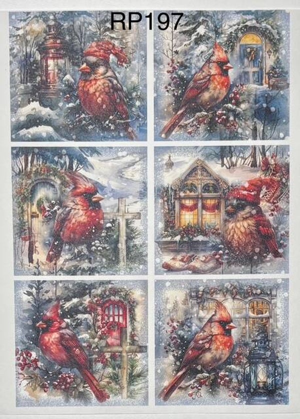 Christmas (RP197) - Cardinals