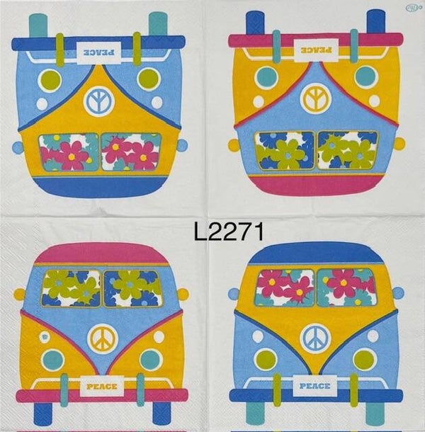 Vehicles (L2271) - Peace Volkswagon Bus