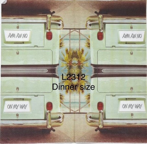 Vehicles (L2312) - Back of Bus "On My Way"
