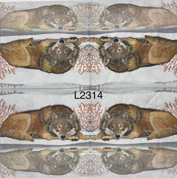 Animals (L2314) - Wolf Reflection