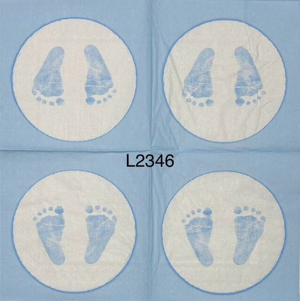 Baby (L2346) - Baby Boy Foot Prints