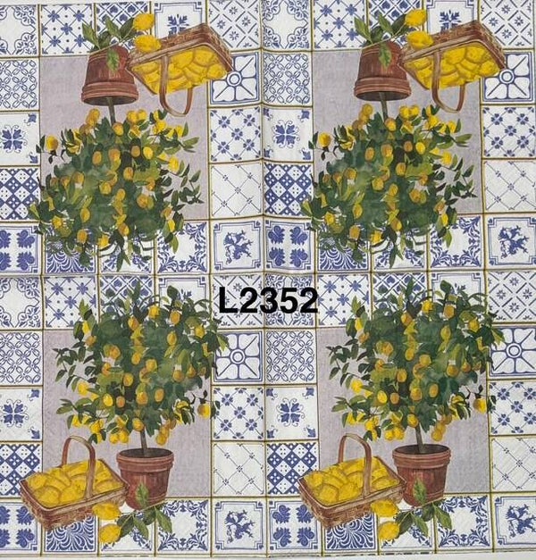 Fruits (L2352) - Lemon Pottted Tree