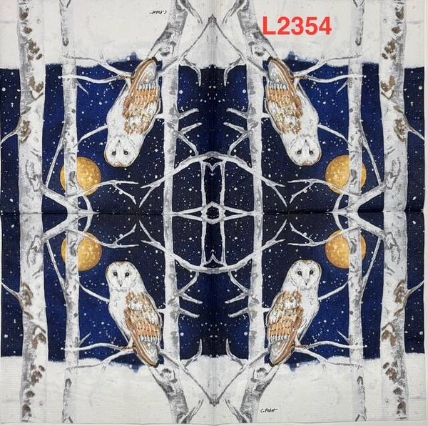 Birds (L2354) - Winter Owl