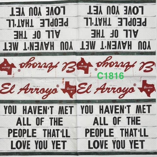 Funny (C1816) - You Haven't Met All of the People That'll Love You Yet