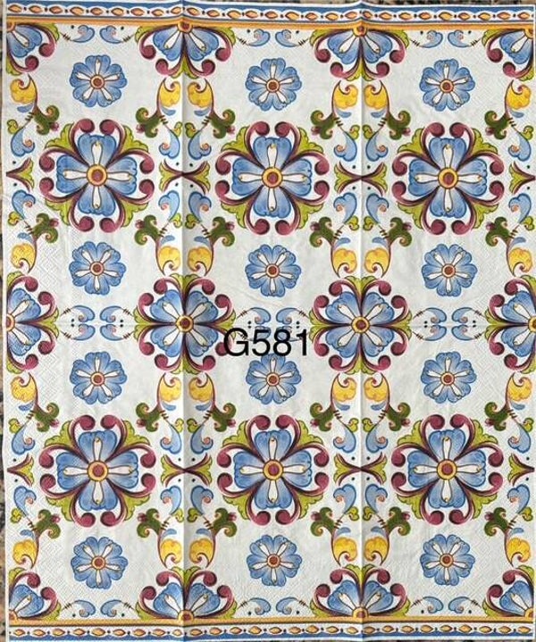 Design (G581) - Flower Design Wallpaper