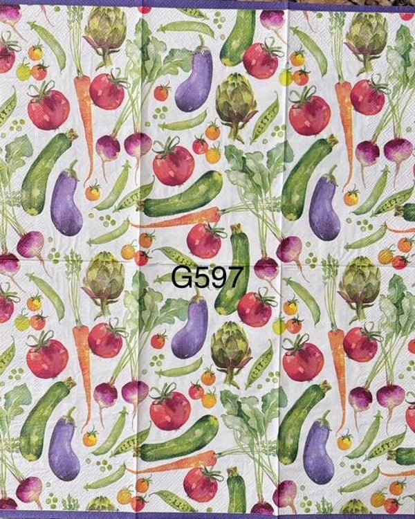 Vegetables (G597) - Vegetable Wallpaper