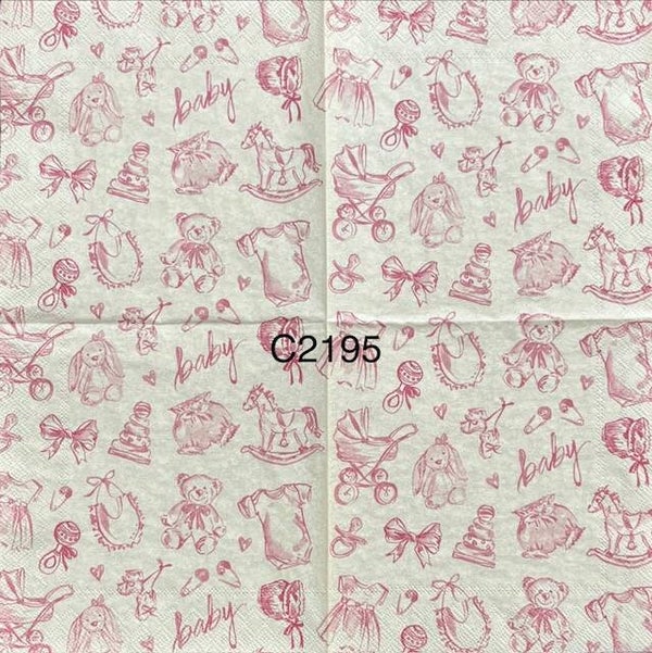 Baby (C2195) - All Things Baby Girl in Pink and White