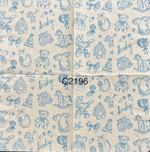 Baby (C2196) - All Thing Baby Boy in Blue and White