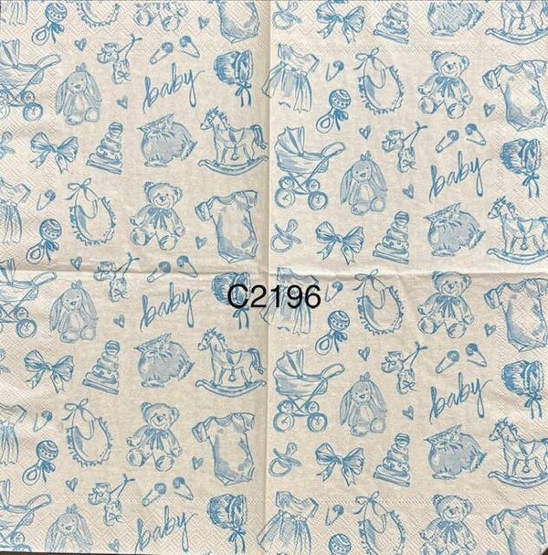 Baby (C2196) - All Thing Baby Boy in Blue and White