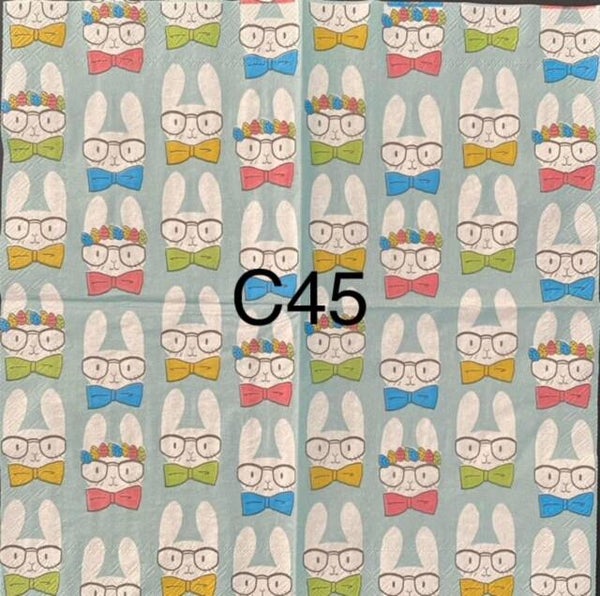 Easter (C45) - Bunny Head Wallpaper