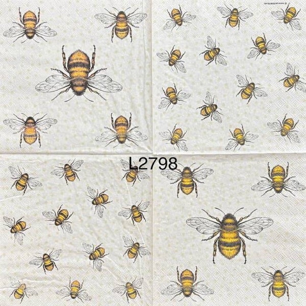 Bees (L2798) - Small and Large Bees