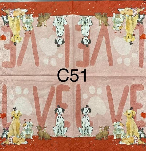 Dogs (C51) - LOVE with Dogs - Valentines