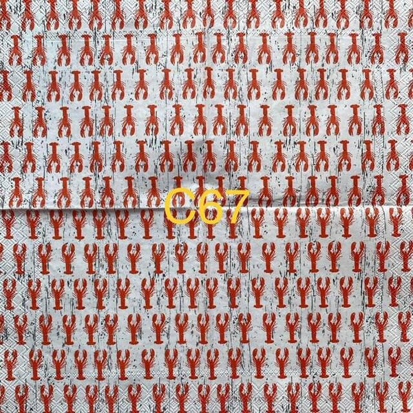 Beach (C67) - Lobster Wallpaper