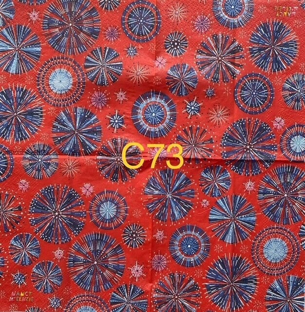 4th of July (C73) - Fireworks Exploding Wallpaper