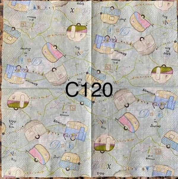 Camping (C120) - Camper Wallpaper