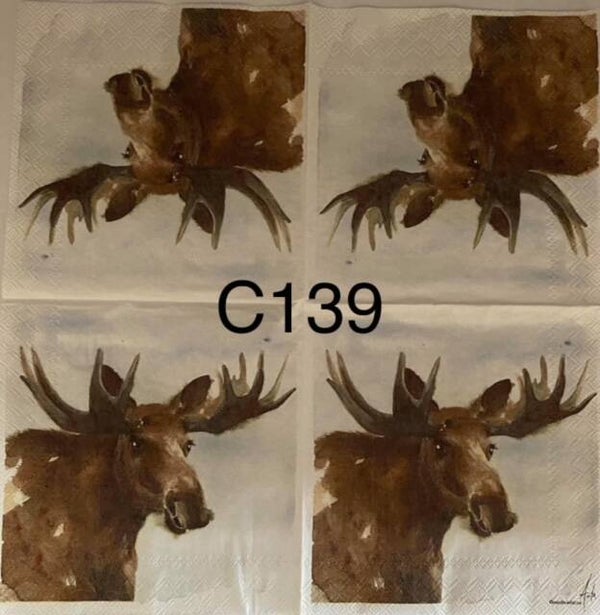 Winter (C139) - Elk/Moose