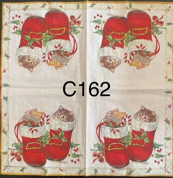 Christmas (C162) - Kittens in Boots