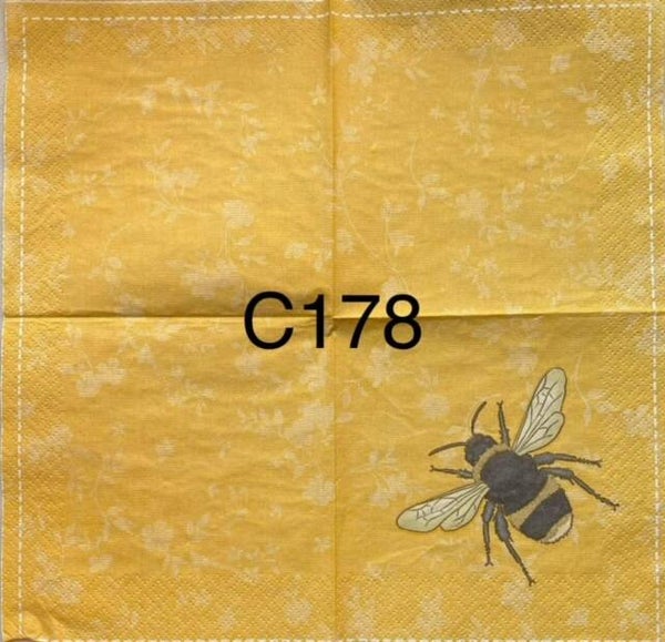 Bees (C178) - Single Bee