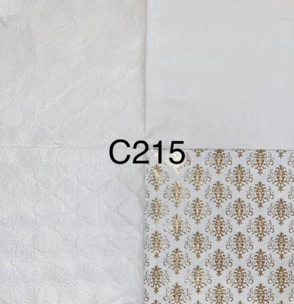 Design (C215) - Gold Floral