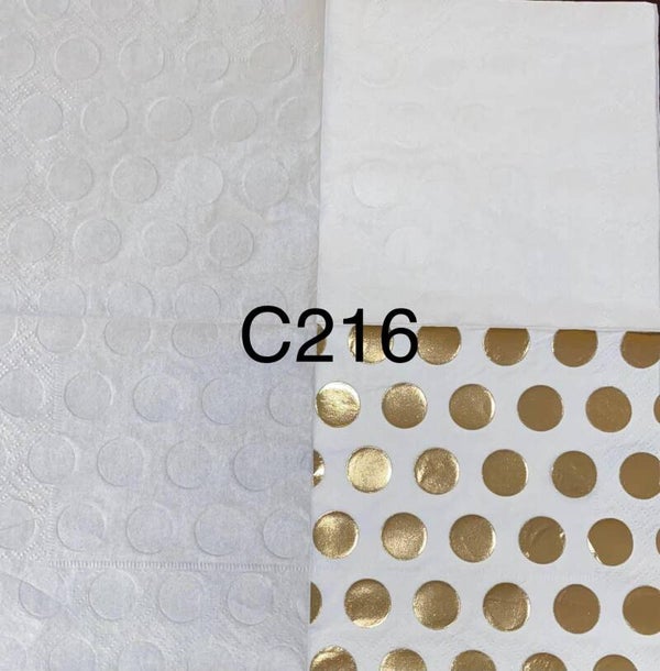 Design (C216) - Gold Dots