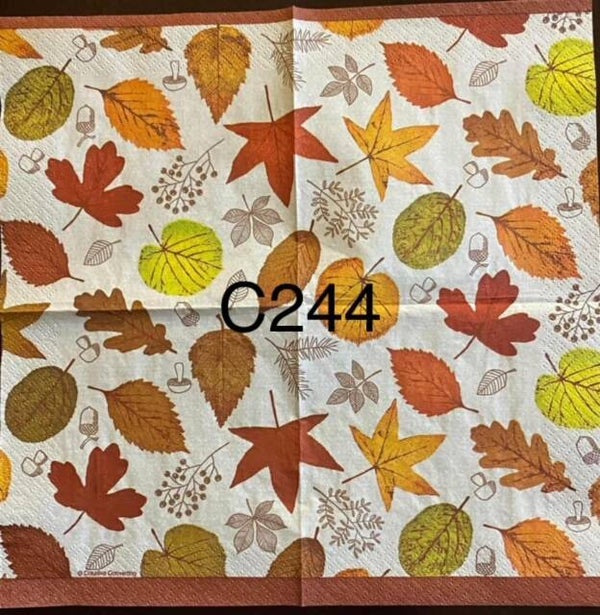 Fall (C244) - Different Leaves Wallpaper