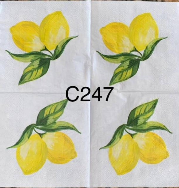 Fruits (C247) - Two Lemons