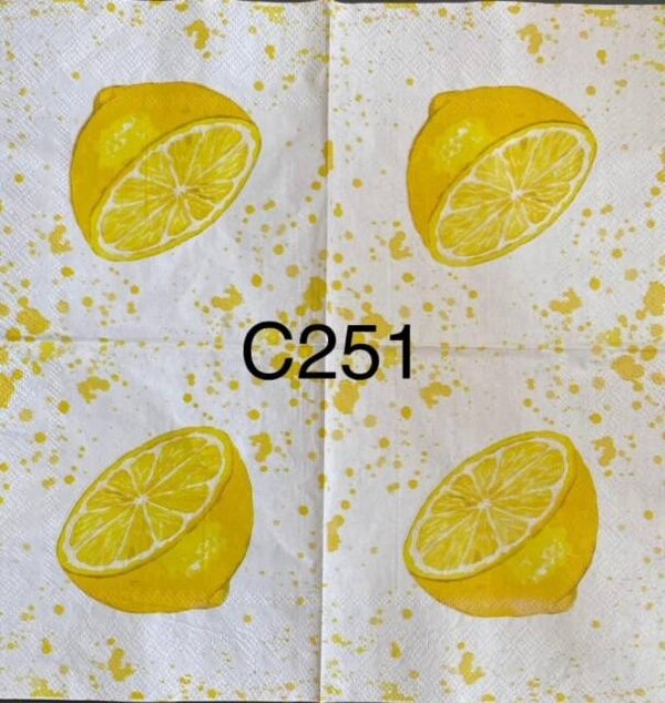 Fruits (C251) - Lemon Slice