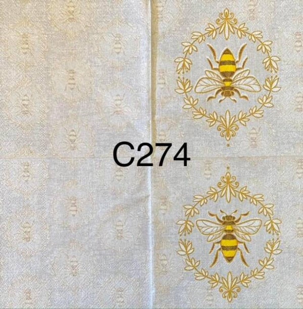 Bees (C274) - Bee in Ornamental Circle