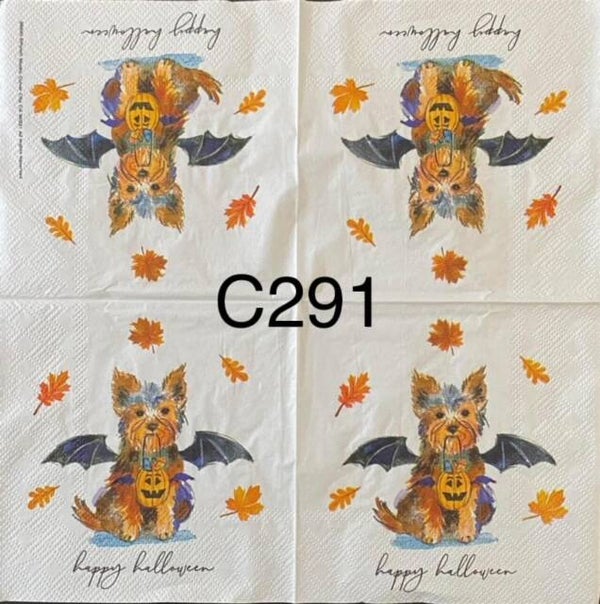 Halloween (C291) - Yorkie Vampire
