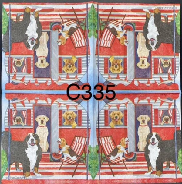 Dogs (C335) - Camper with Dogs as Residents