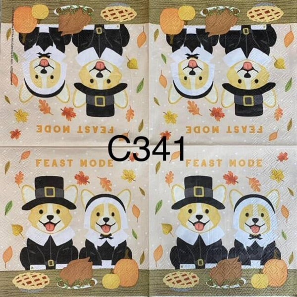 Fall (C341) - Feast Mode Puppy Pilgrims