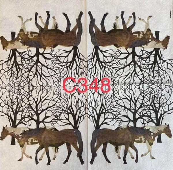 Horses (C348) - Two Horses in the Winter