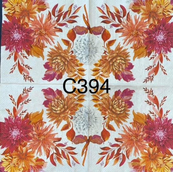 Flowers (C394) - Orange and Pink Gerbers