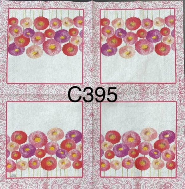 Flowers (C395) - All Shades of Pink