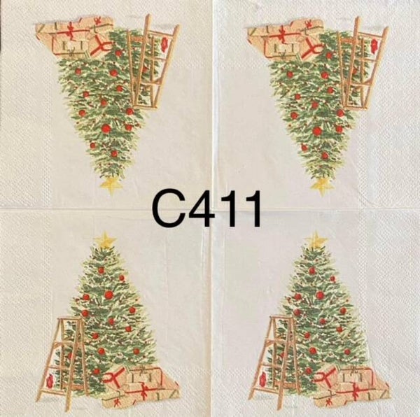 Christmas (C411) - Tree with Ladder