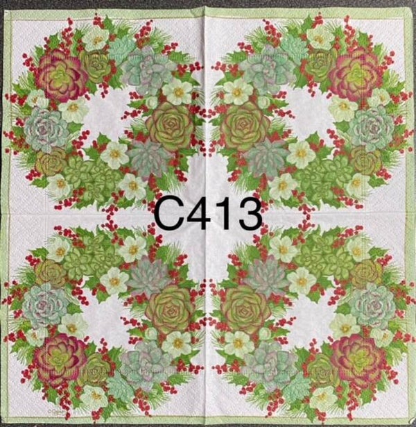 Christmas (C413) - Green Wreath