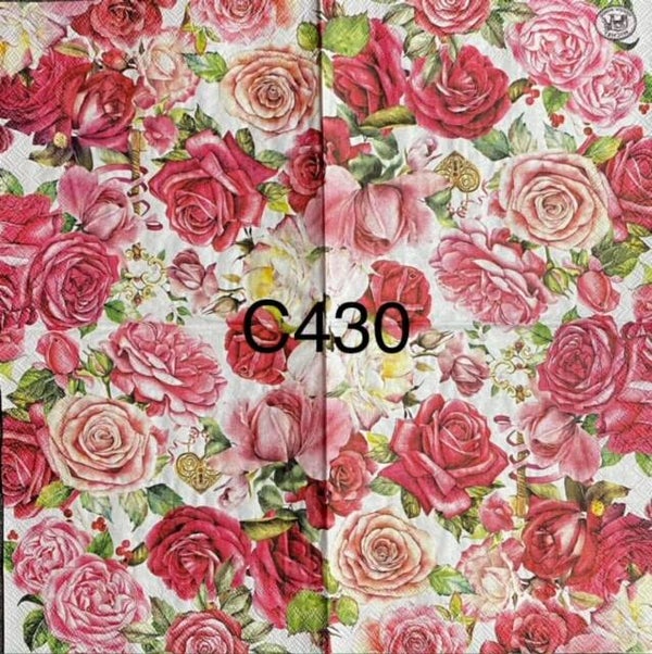 Flowers (C430) - MDW Pink Roses
