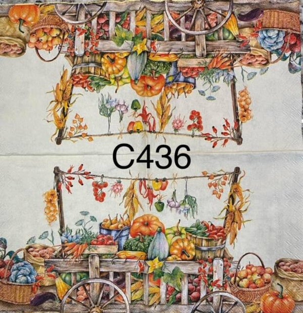Fall (C436) - Vegetable Cart