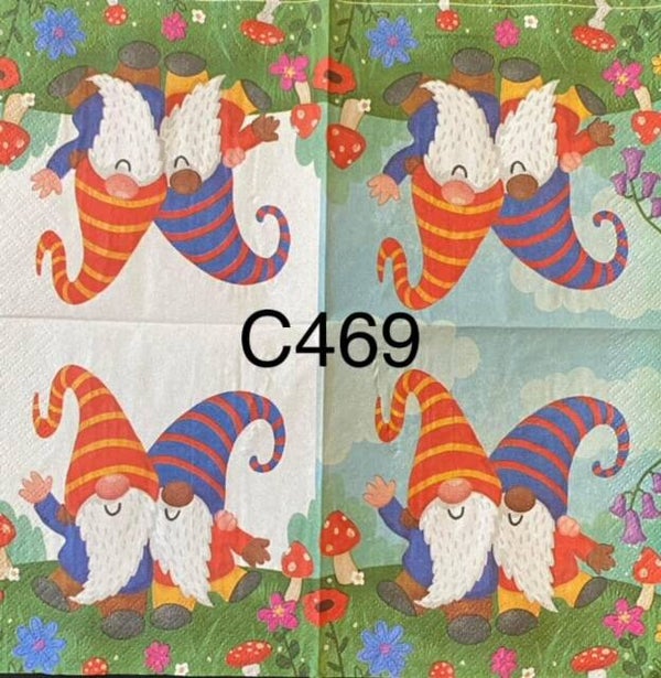 Gnomes (C469) - Spring Friends