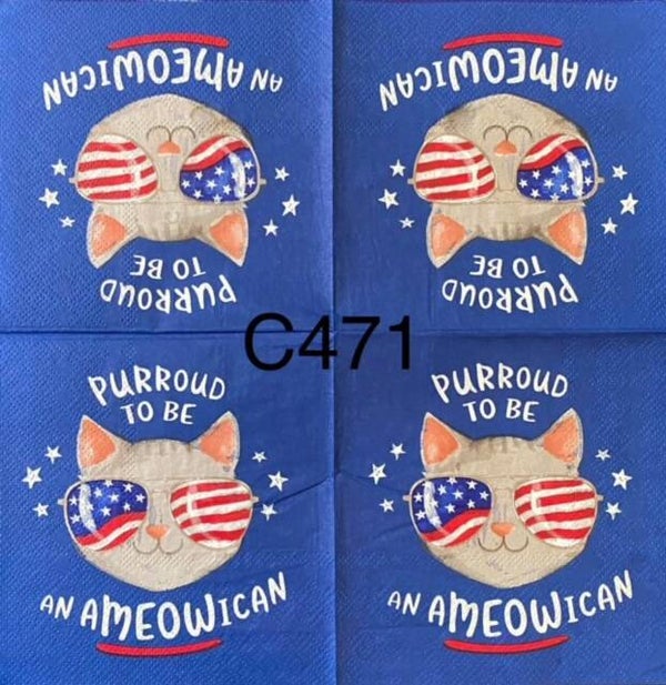 4th of July (C471) - Purroud to be an Ameowican