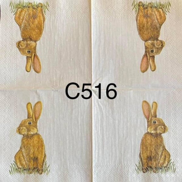 Easter (C516) - Single Tall Bunny