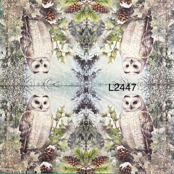 Winter (L2447) - Winter Owl