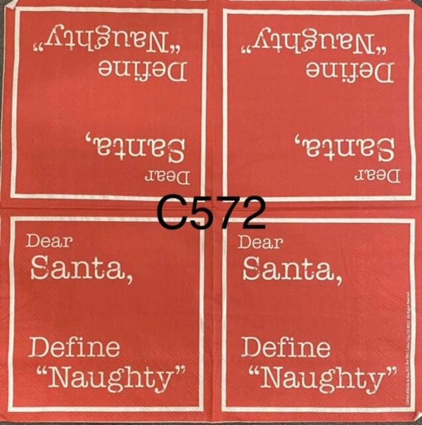 Funny (C572) - Dear Santa, Define "Naughty"