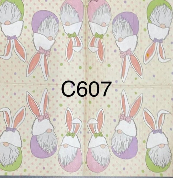 Gnomes (C607) - Gnomes with Bunny Ears Wobbles