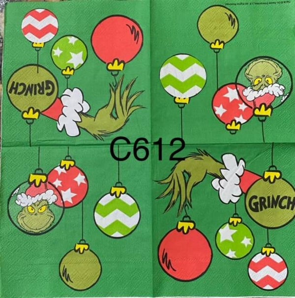 Grinch (C612) - Grinch Ornaments