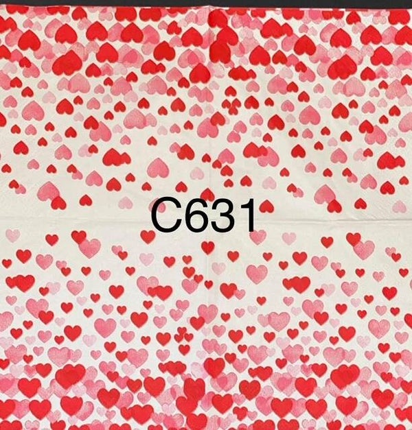 Valentines (C631) - Small Hearts Abundance